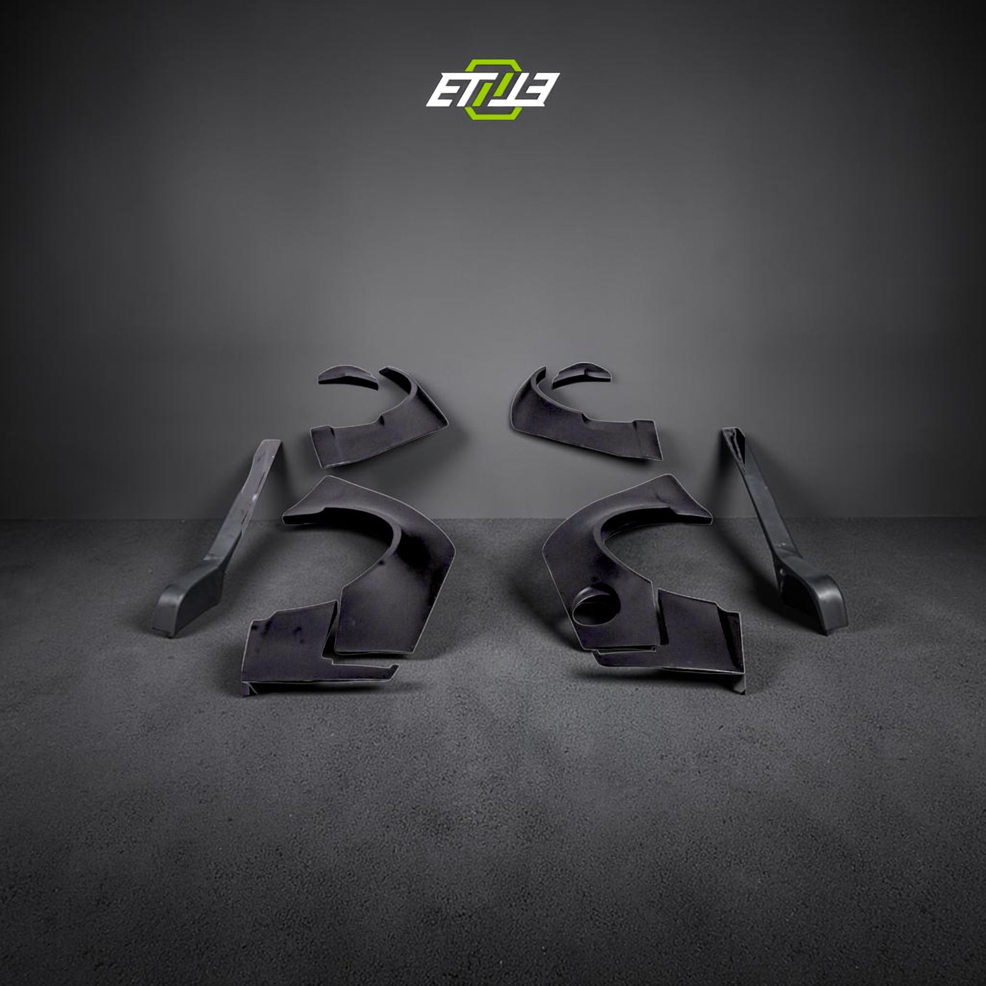 R35 GTR OEM Style Wheel Arch Flares (10mm wider) 8pcs | SKU: UNKNOWN-SKU | ID: 10658240594201 | Shopifydevstudio