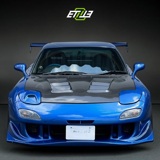 Mazda RX-7 FD3S RE-Amemiya GT Carbon Hood - 5