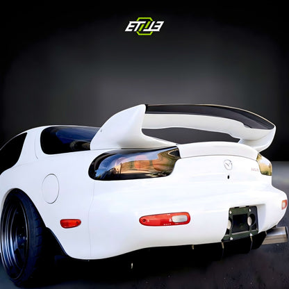 RX-7 RE Amemiya Street-Style Carbon Fiber Rear Diffuser