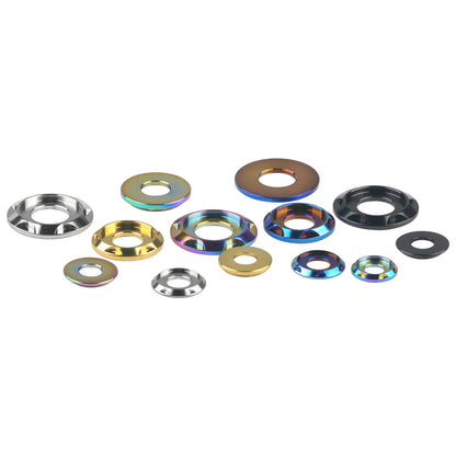 Titanium Step Gasket Washer