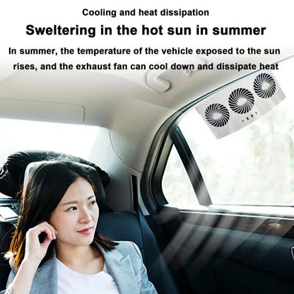 Solar Powered Window Fan