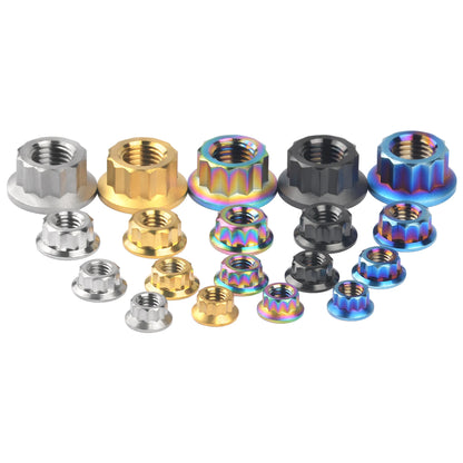 Titanium 12 Point Nut