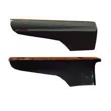 Carbon Fiber Side Skirt Add-On Spats – Mitsubishi Evo 8/9