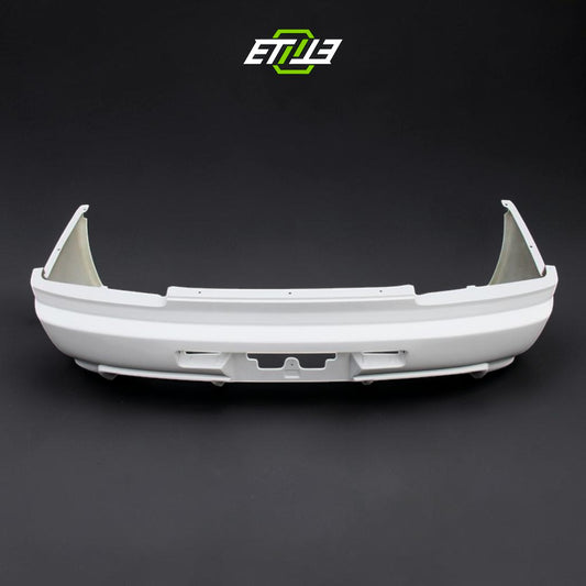 Skyline R34 GTT Z-Tune Rear Bumper / Skyline R34 GTT 2D GTR Conversion GTR-Style Rear Bumper | SKU: SKY-CF-4 | ID: 10658244526361 | Shopifydevstudio