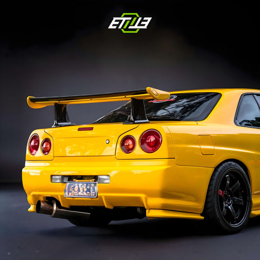 Skyline R34 GTT Z-Tune Rear Bumper / Skyline R34 GTT 2D GTR Conversion GTR-Style Rear Bumper