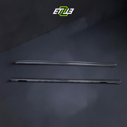 Skyline R34 GTT Z-Tune Side Skirt Extensions / Skyline R34 GTT 2D GTR Conversion Side Skirt Extensions (2pcs) - Photo 3