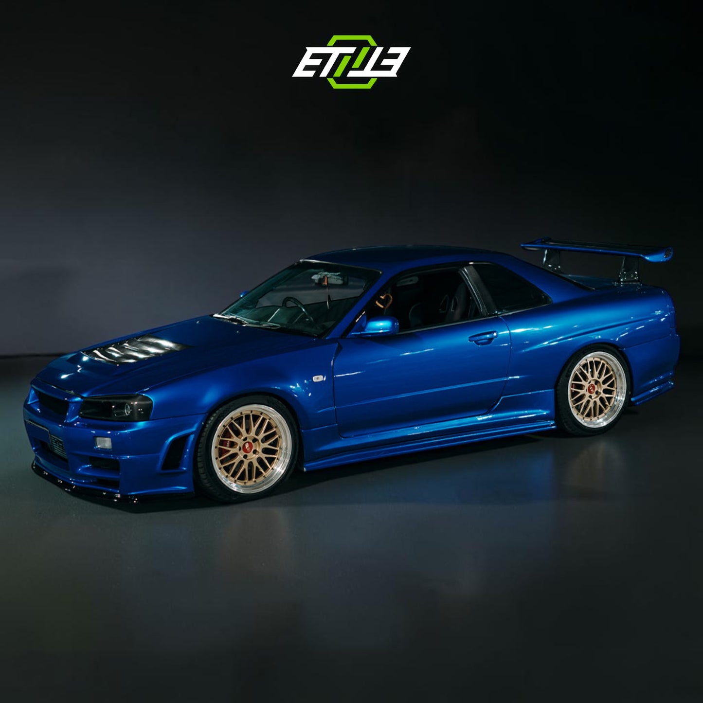 Skyline R34 GTT Z-Tune Side Skirt Extensions / Skyline R34 GTT 2D GTR Conversion Side Skirt Extensions (2pcs) - Photo 5