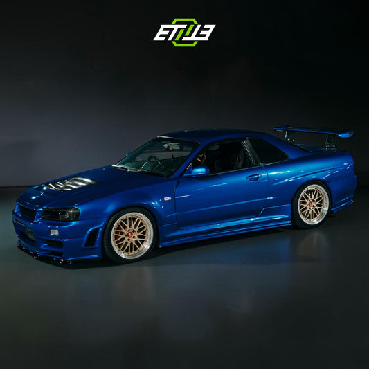 Skyline R34 GTT Z-Tune Side Skirt Extensions / Skyline R34 GTT 2D GTR Conversion Side Skirt Extensions (2pcs) - Photo 5