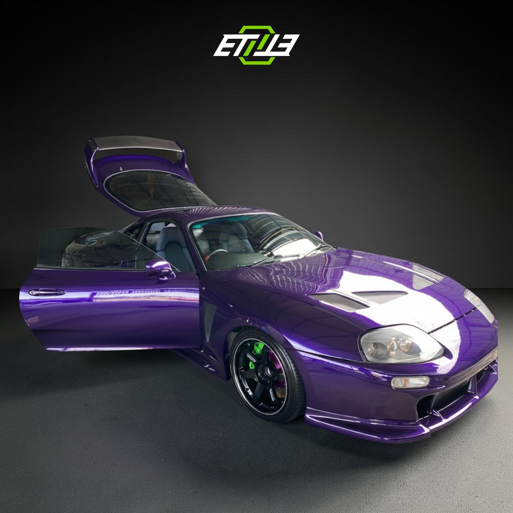 ETi Toyota Supra MKIV TRD 3000GT Body Kit - Premium Aerodynamic Upgrade