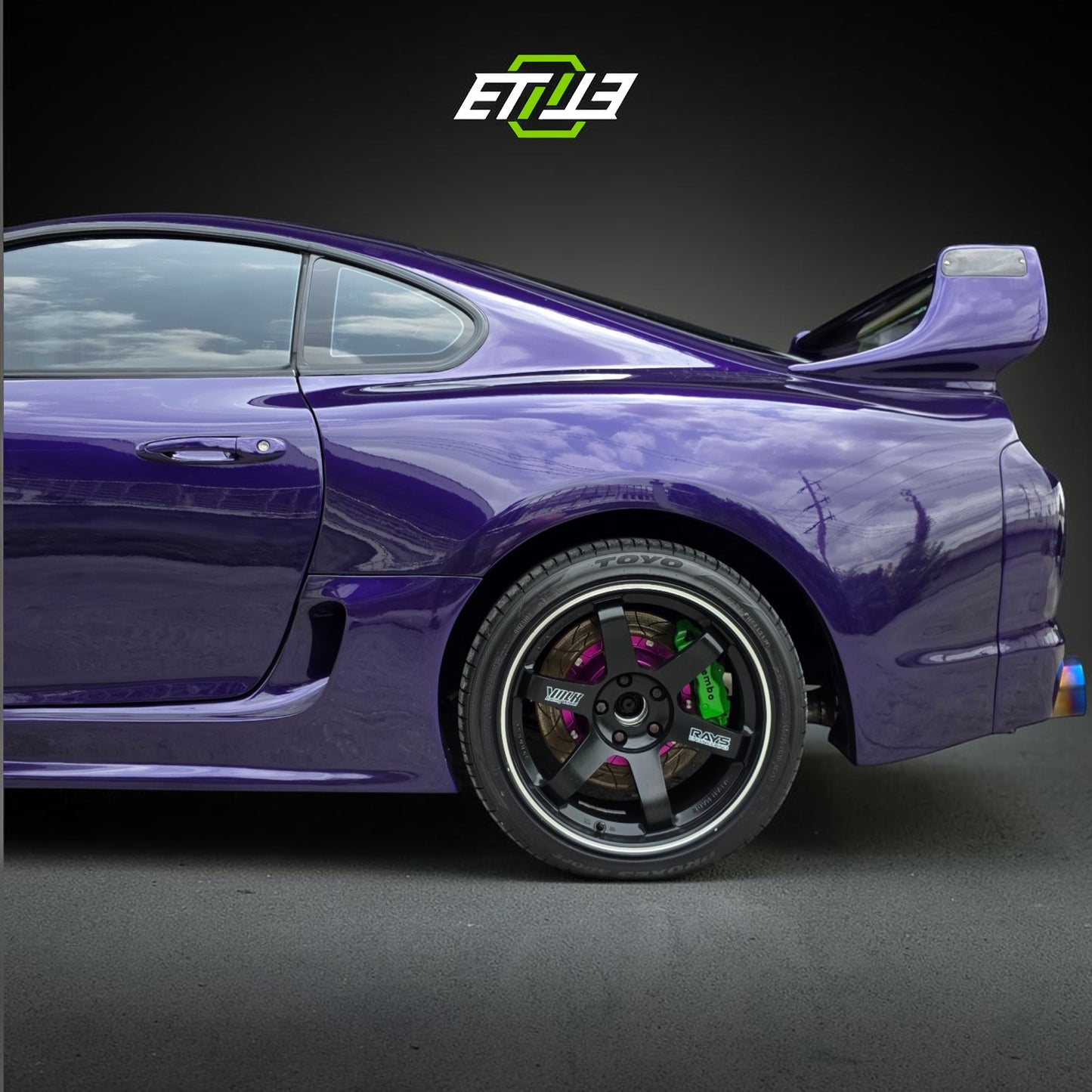 ETi Toyota Supra MKIV TRD 3000GT Body Kit - Premium Aerodynamic Upgrade