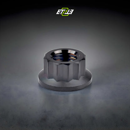 Titanium 12 Point Nut