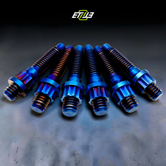 Titanium Exhaust Manifold Stud M6 M8 and M10