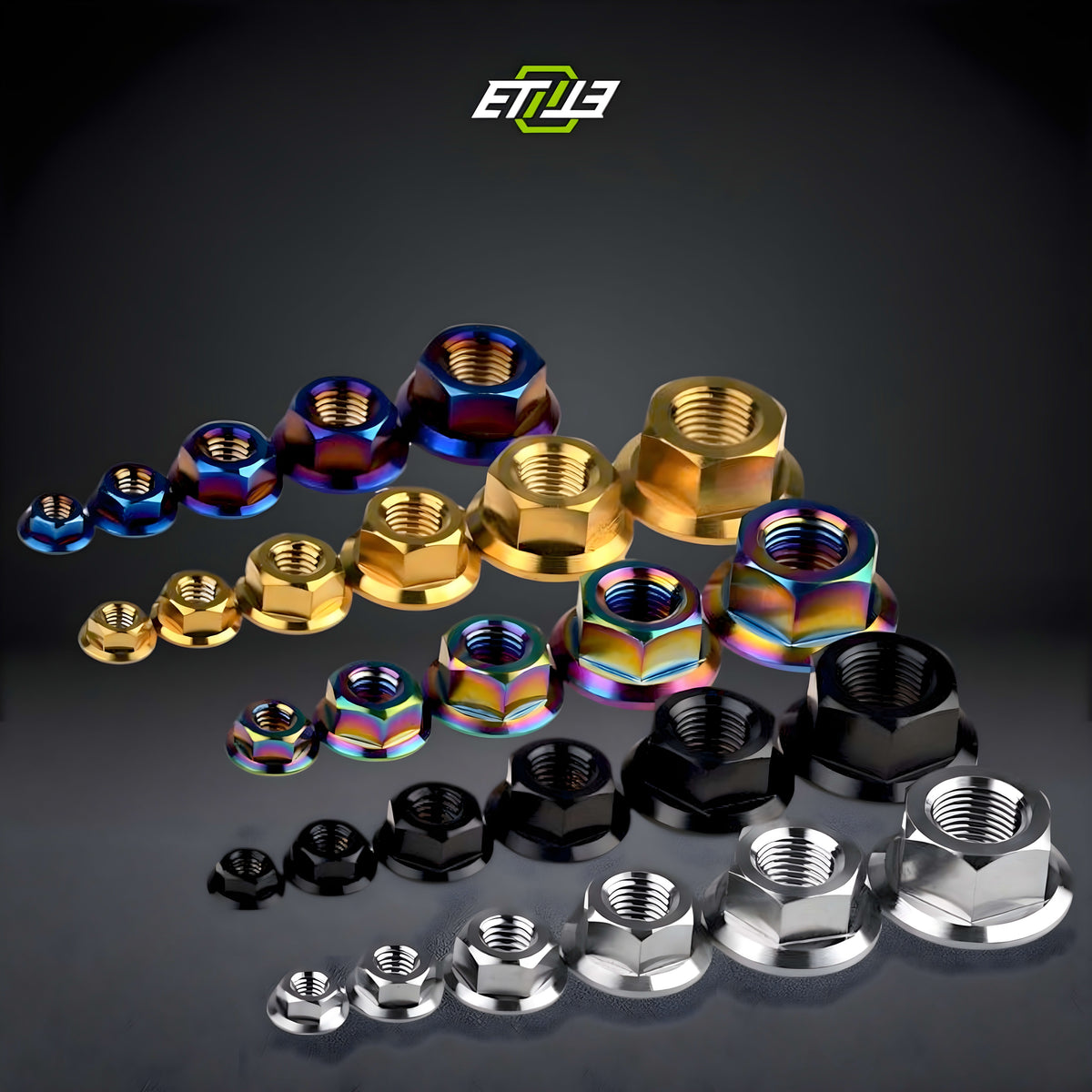 Titanium Flange Nut