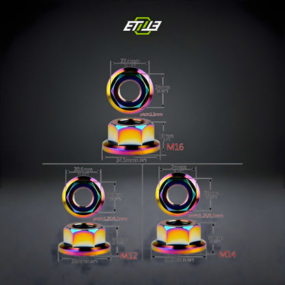 Titanium Flange Nut