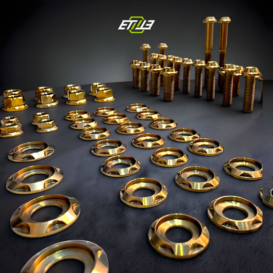 Titanium Step Gasket Washer