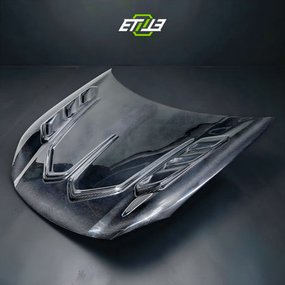 Toyota GR86 Carbon Fiber Euro 1 Vented Hood