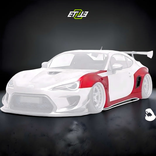 Toyota GT86 ZN6 Rear Fender Arches