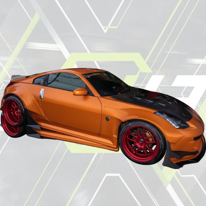 ETi Nissan 350Z Seido Widebody Kit