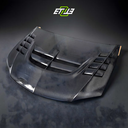 VTX Cyber Evo-Style Carbon Fiber Hood – Mitsubishi Evo 8/9