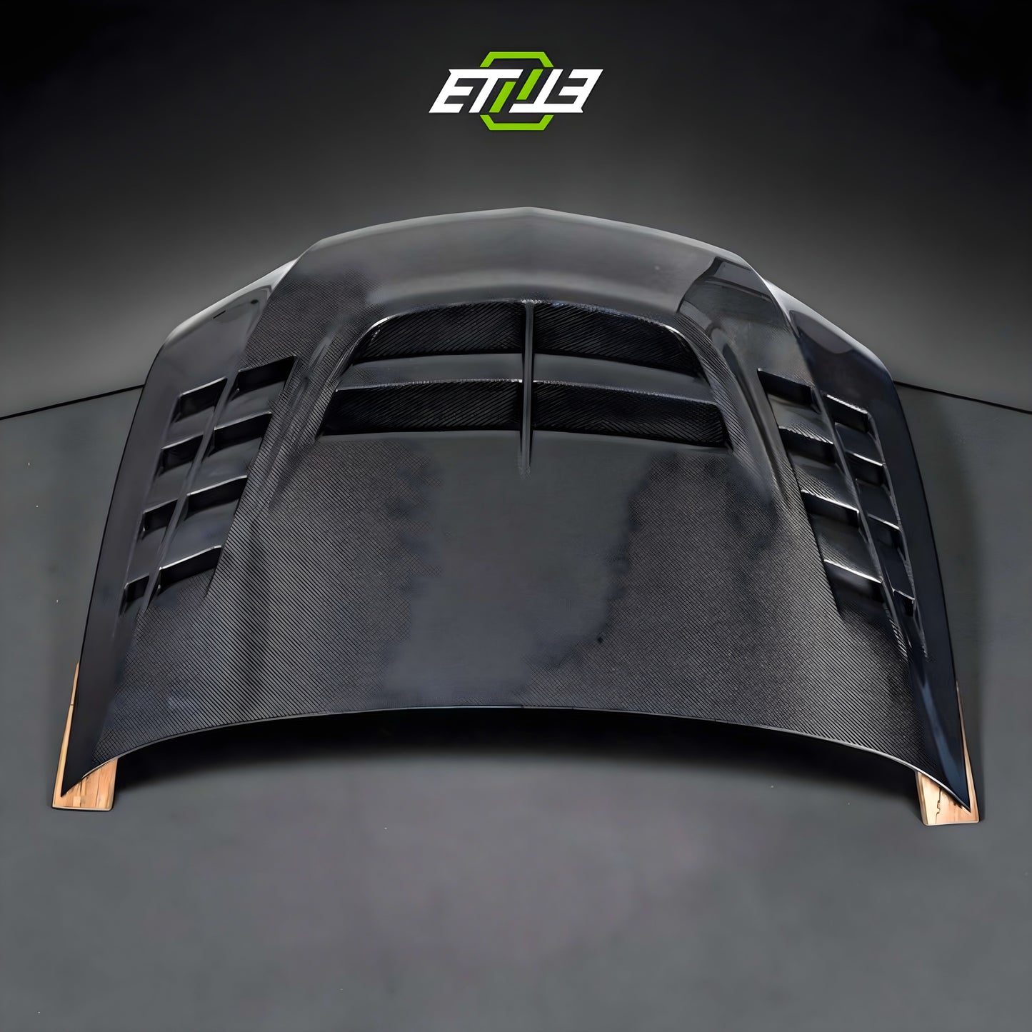 VTX Cyber Evo-Style Carbon Fiber Hood – Mitsubishi Evo 8/9
