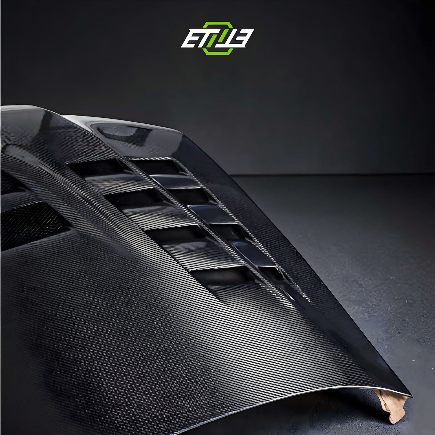 VTX Cyber Evo-Style Carbon Fiber Hood – Mitsubishi Evo 8/9