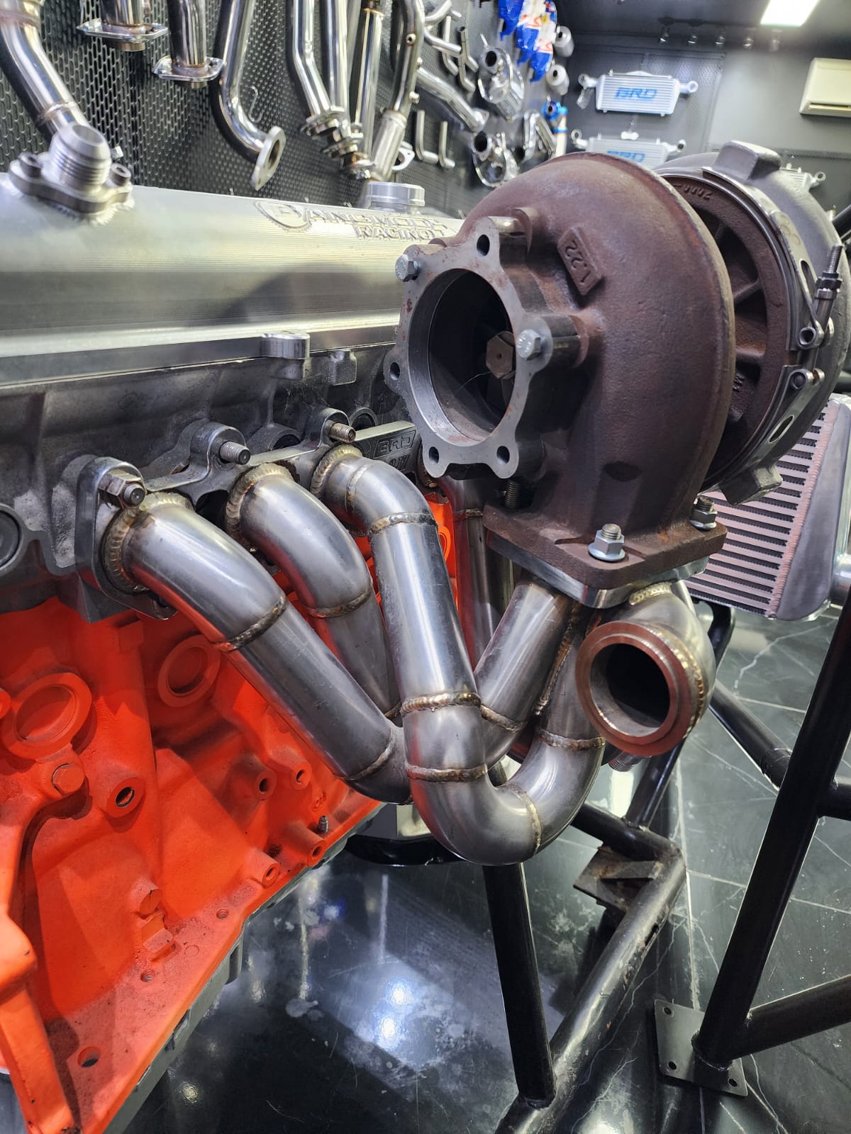 ETi 2jz Turbo Manifold