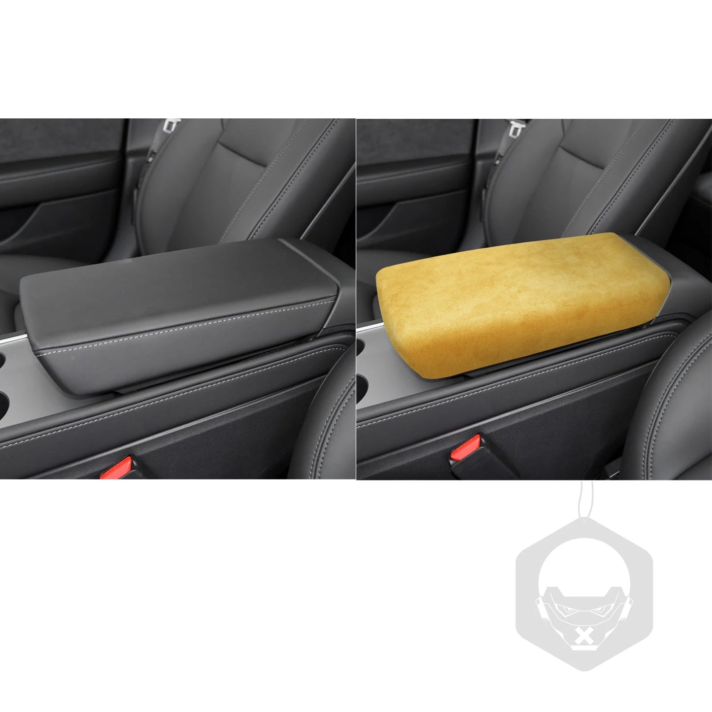Alcantara Car Armrest Box - Elite Ti