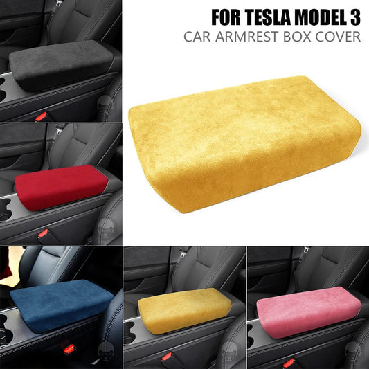 Alcantara Car Armrest Box - Elite Ti