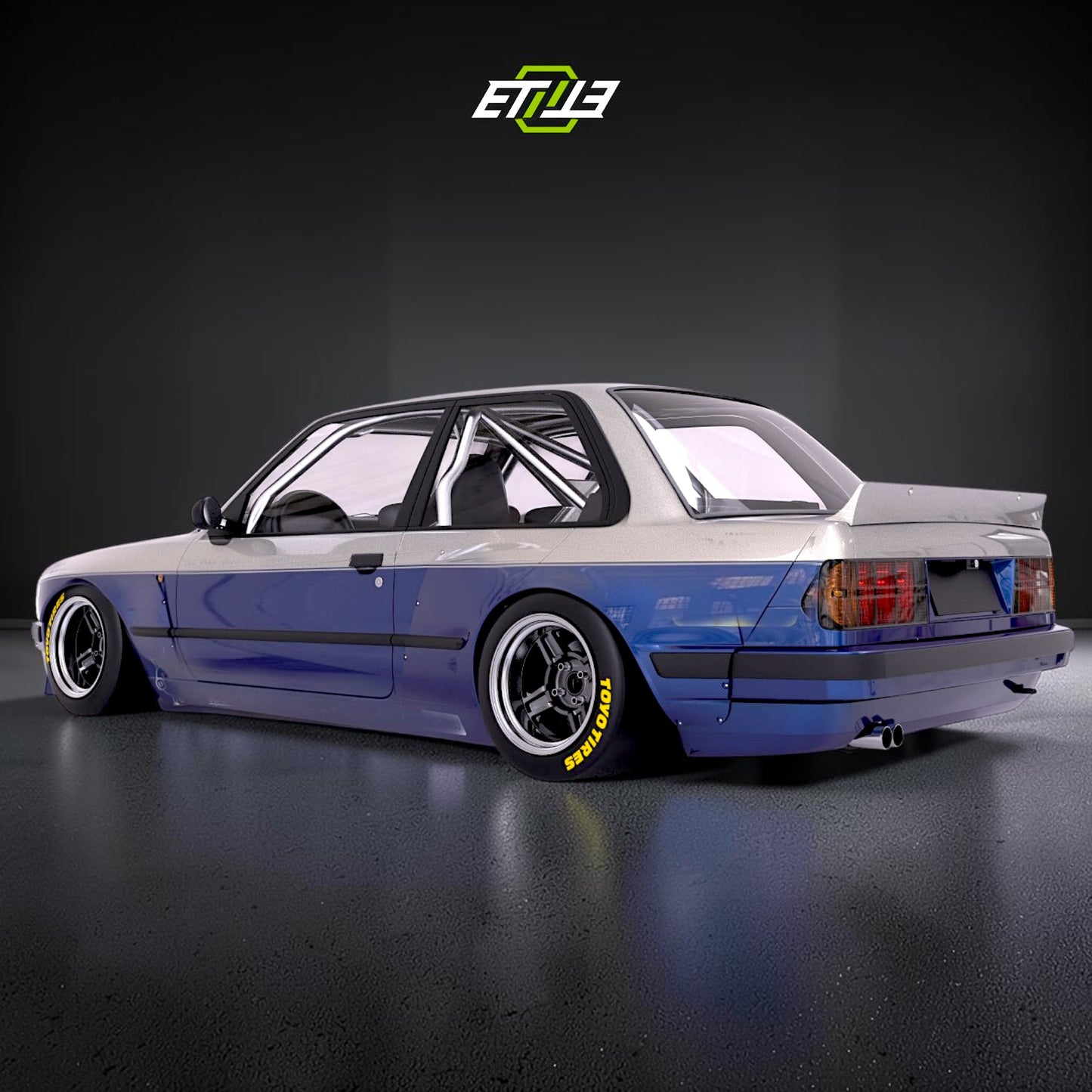 BMW E30 2-Door Pandem Wide Body Kit