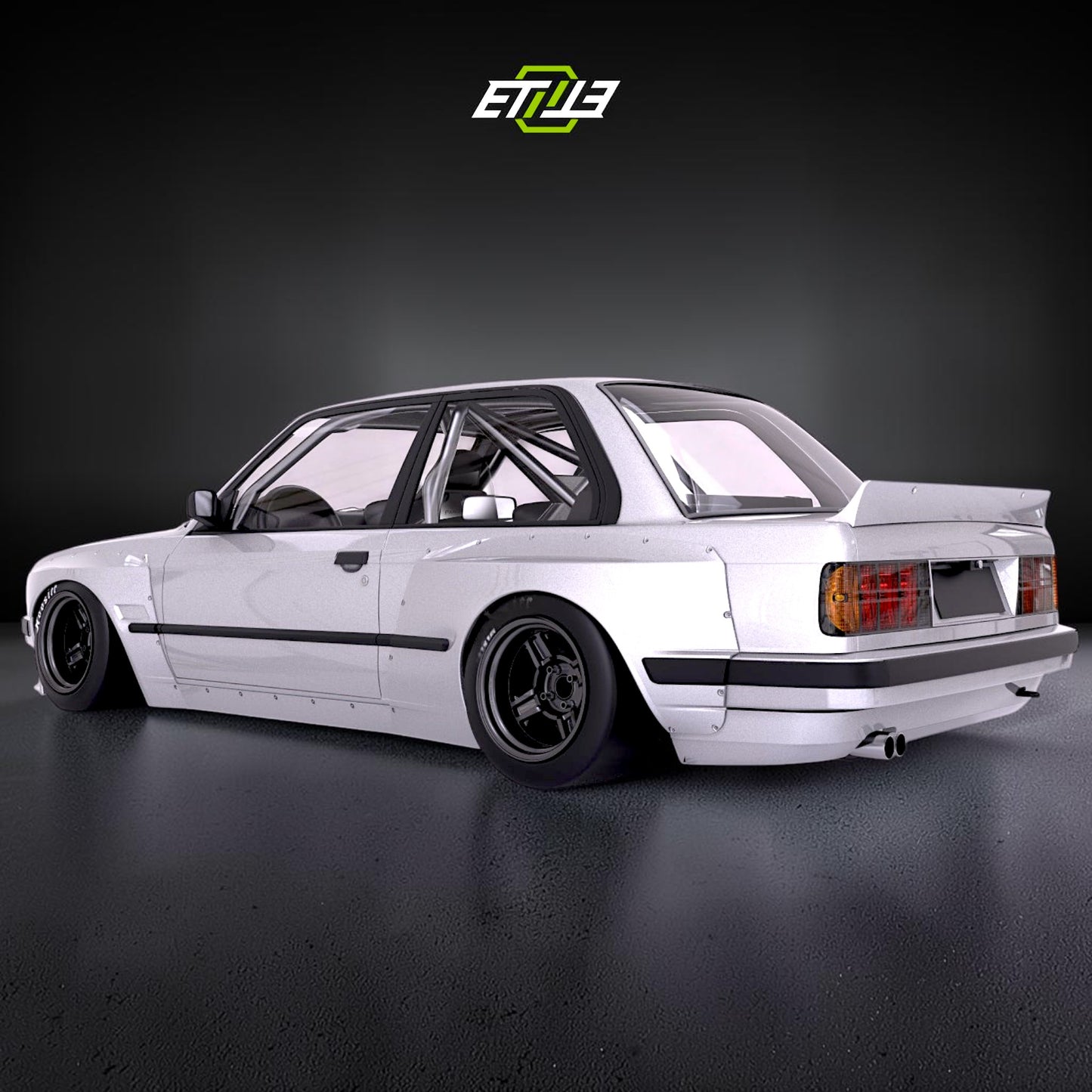 BMW E30 2-Door Pandem Wide Body Kit
