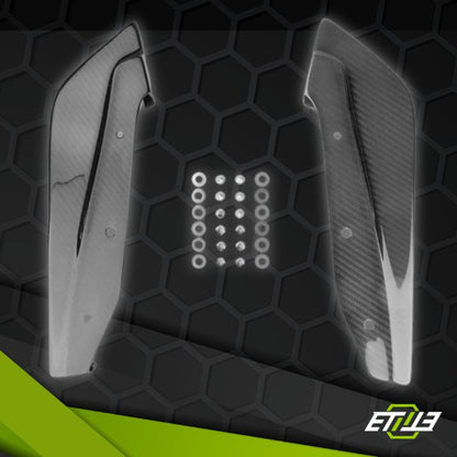 BRZ ZC6 / Scion FR - S / GT86 / FT86 ZN6 VTX - Style Rear Bumper Spats - Elite Ti