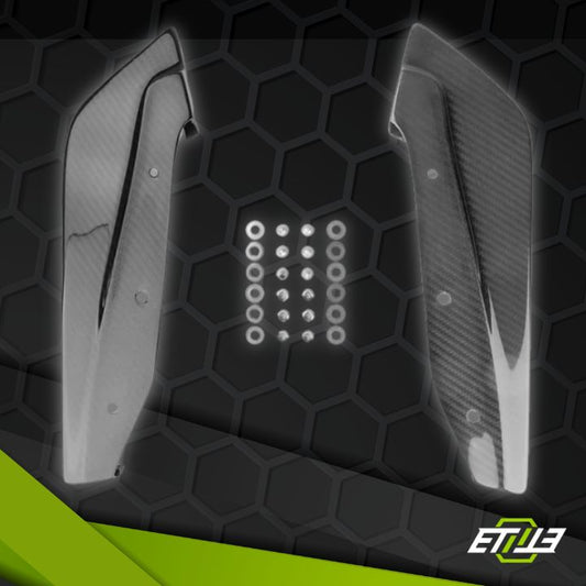 BRZ ZC6 / Scion FR - S / GT86 / FT86 ZN6 VTX - Style Rear Bumper Spats - Elite Ti