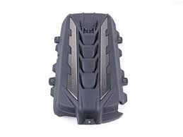 C8 Dry Carbon Engine Cover - Elite Ti