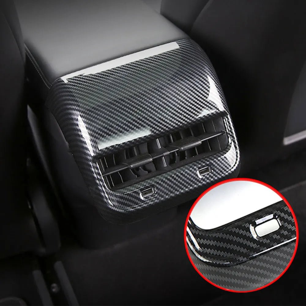 Carbon Fiber Rear Vent Cover - Elite Ti