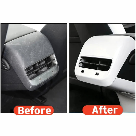 Carbon Fiber Rear Vent Cover - Elite Ti