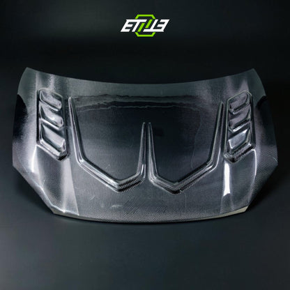 Toyota GR86 Carbon Fiber Euro 1 Vented Hood | Elite Ti