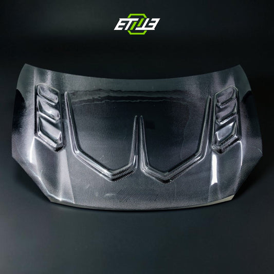 Toyota GR86 Carbon Fiber Euro 1 Vented Hood | Elite Ti