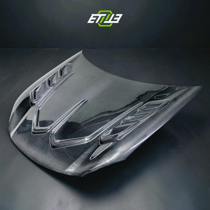 Toyota GR86 Carbon Fiber Euro 1 Vented Hood | Elite Ti