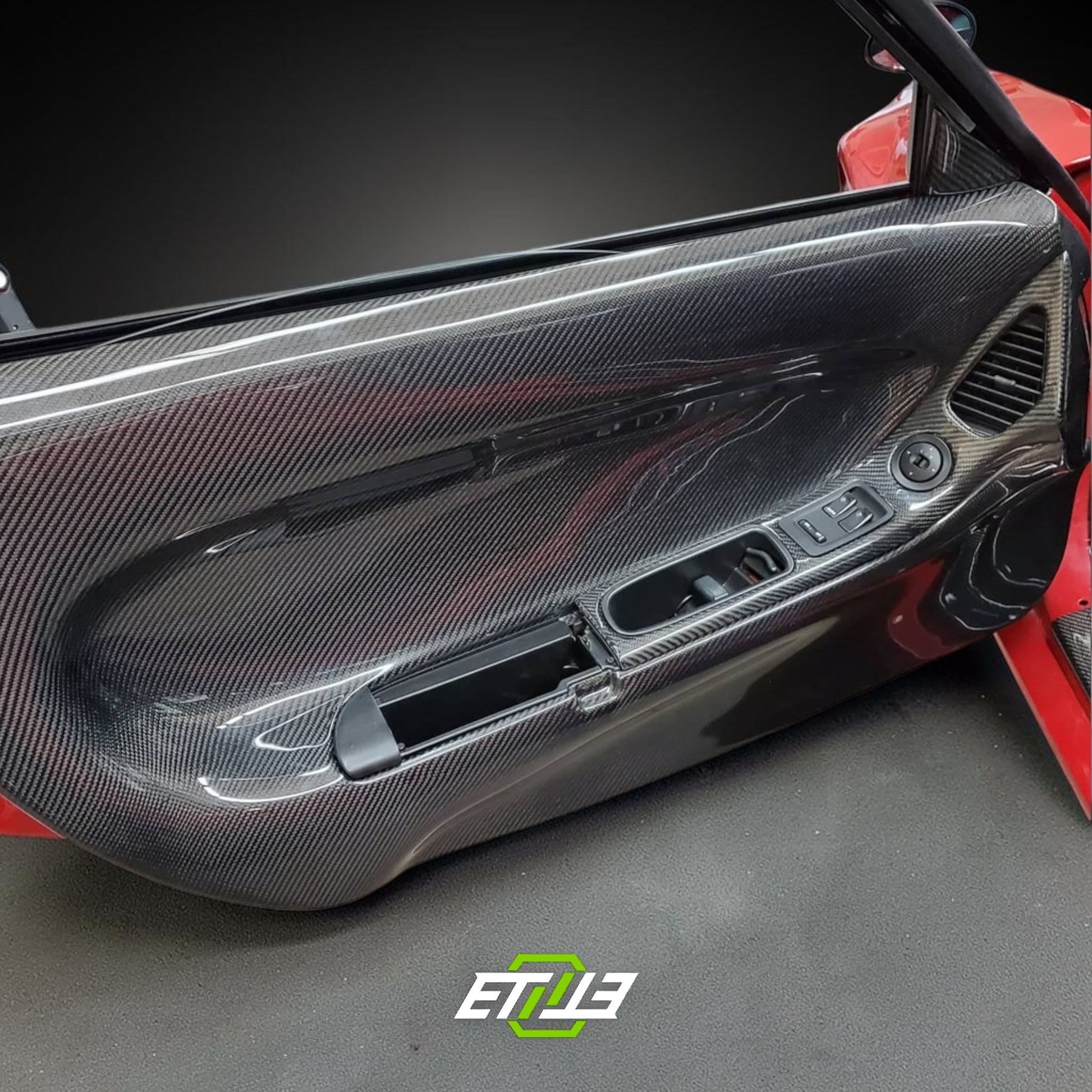 ETi Mazda RX-7 FD3S Full Carbon Interior Kit LHD - 12