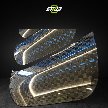 ETi Mazda RX-7 FD3S Carbon Fiber Exhaust Heat Shield - 9