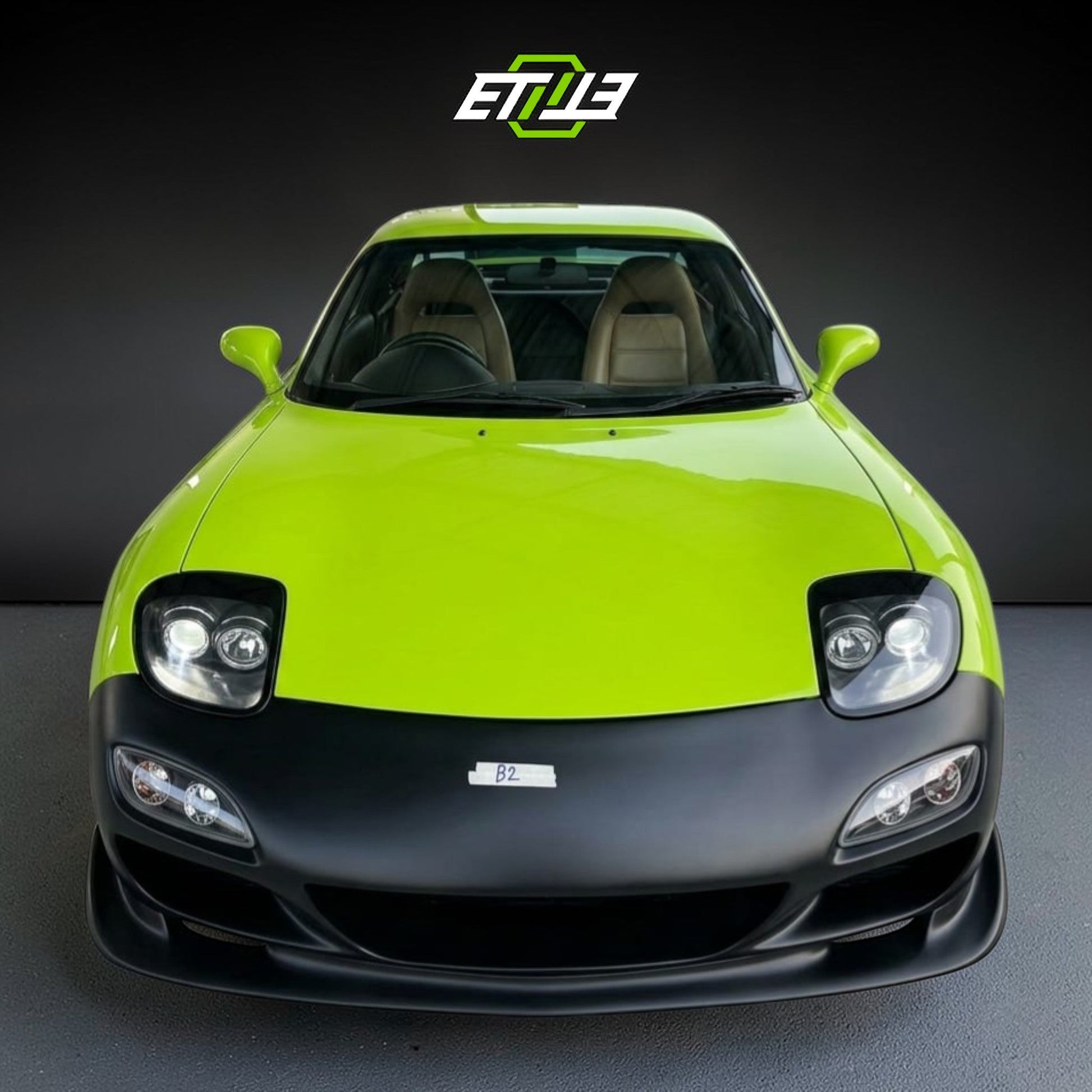 Mazda RX-7 FD3S 99+ Elite Style Front Bumper - 4