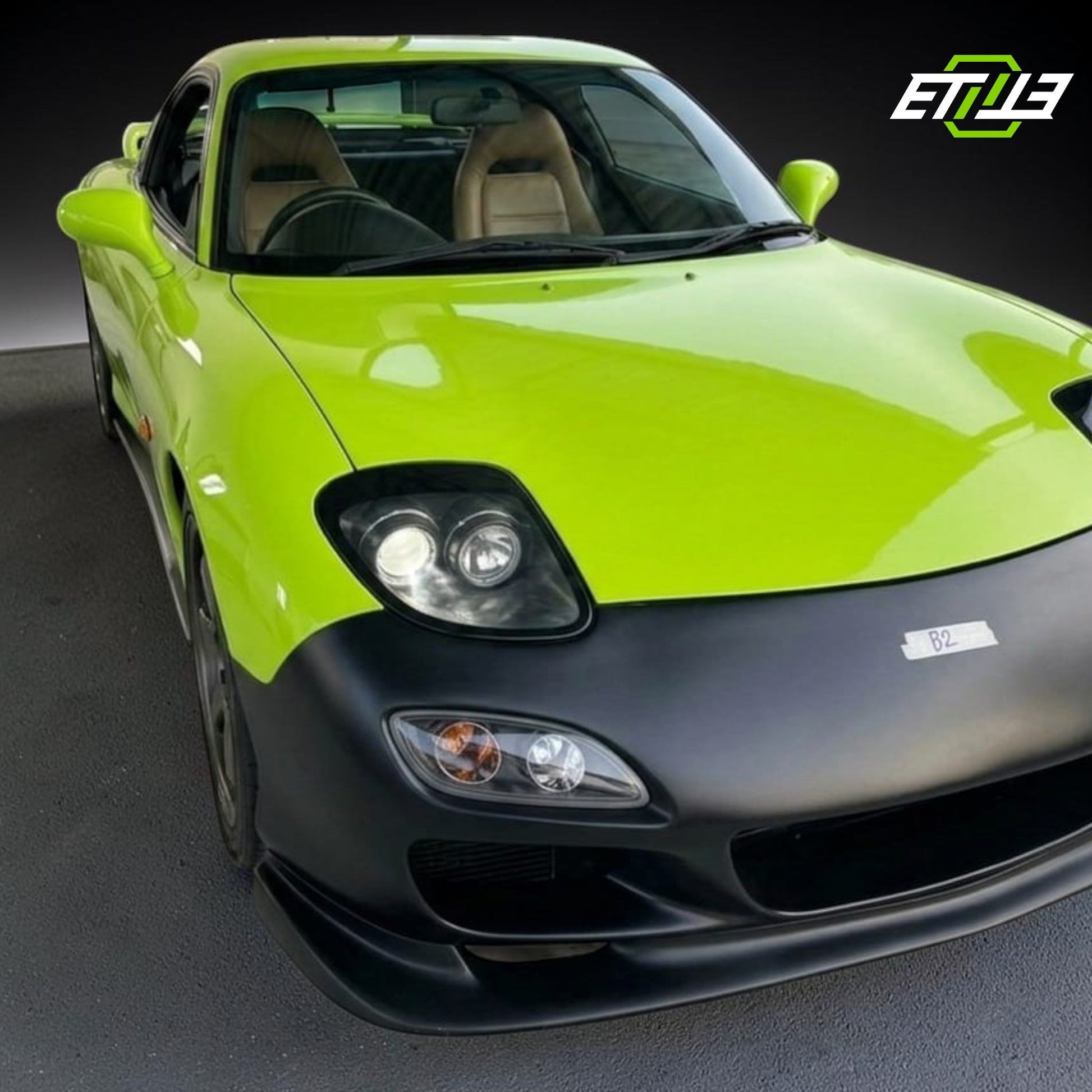 Mazda RX-7 FD3S 99+ Elite Style Front Bumper - 3