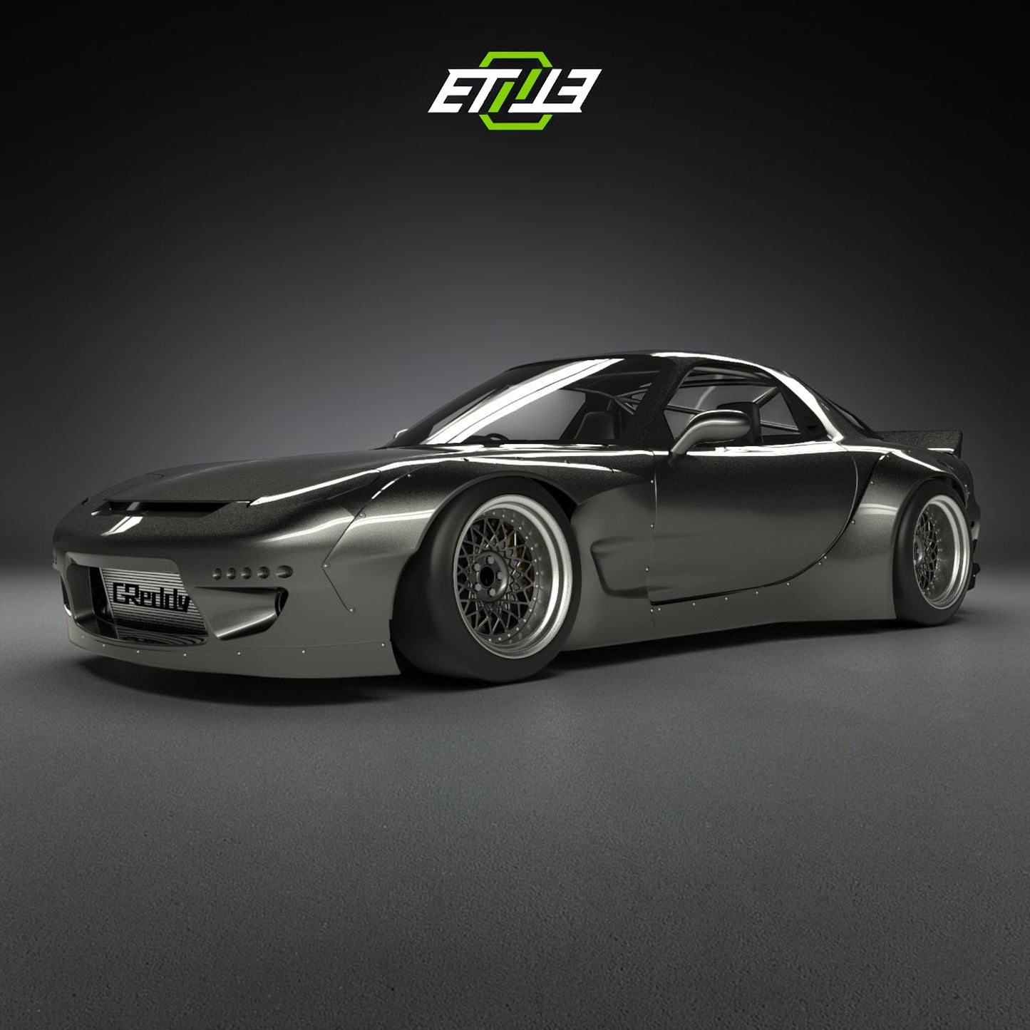 Mazda RX-7 FD3S Rocket Bunny Wide Body Kit - 10