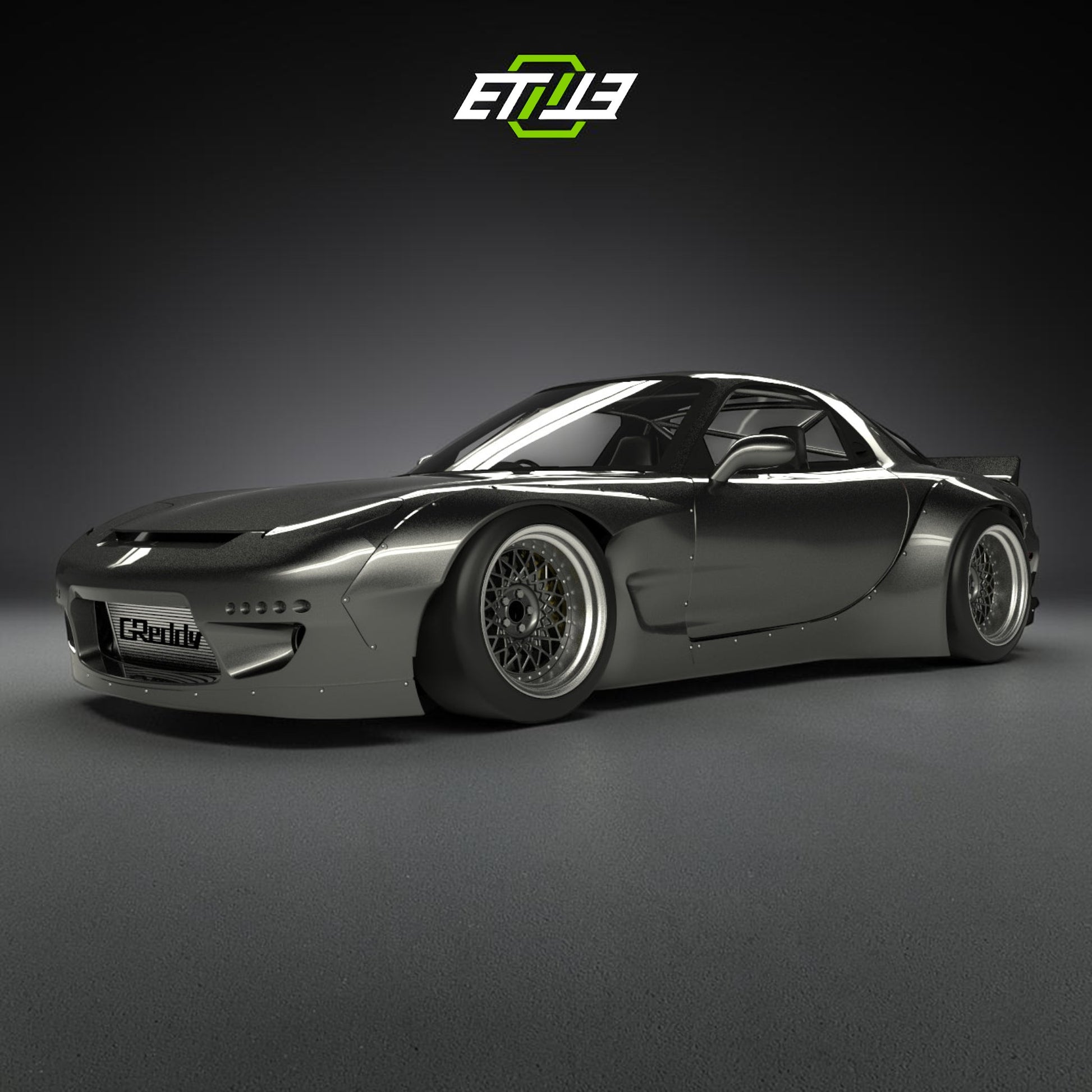 Mazda RX-7 FD3S Rocket Bunny Wide Body Kit - 10