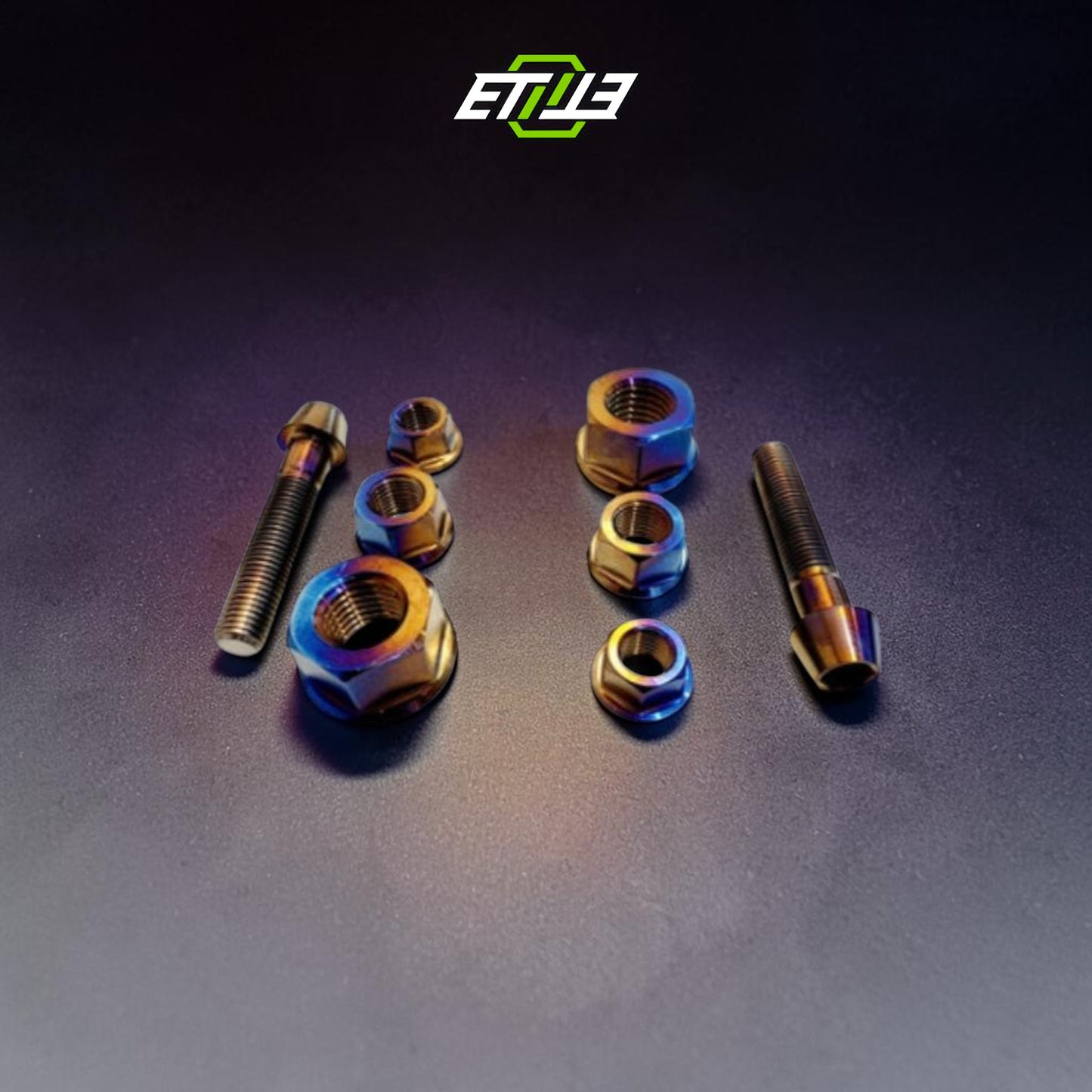 ETi Mazda RX-7 FD3S Titanium Pulley Hardware - 7