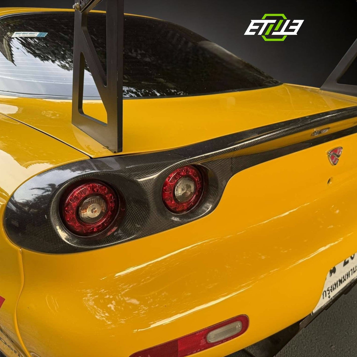 Mazda RX-7 FD3S RE-Amemiya Style Rear Tail Light Lip - 5