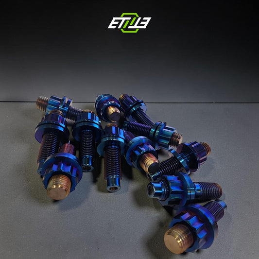 ETi Mazda RX-7 FD3S Titanium Pulley Hardware - 1