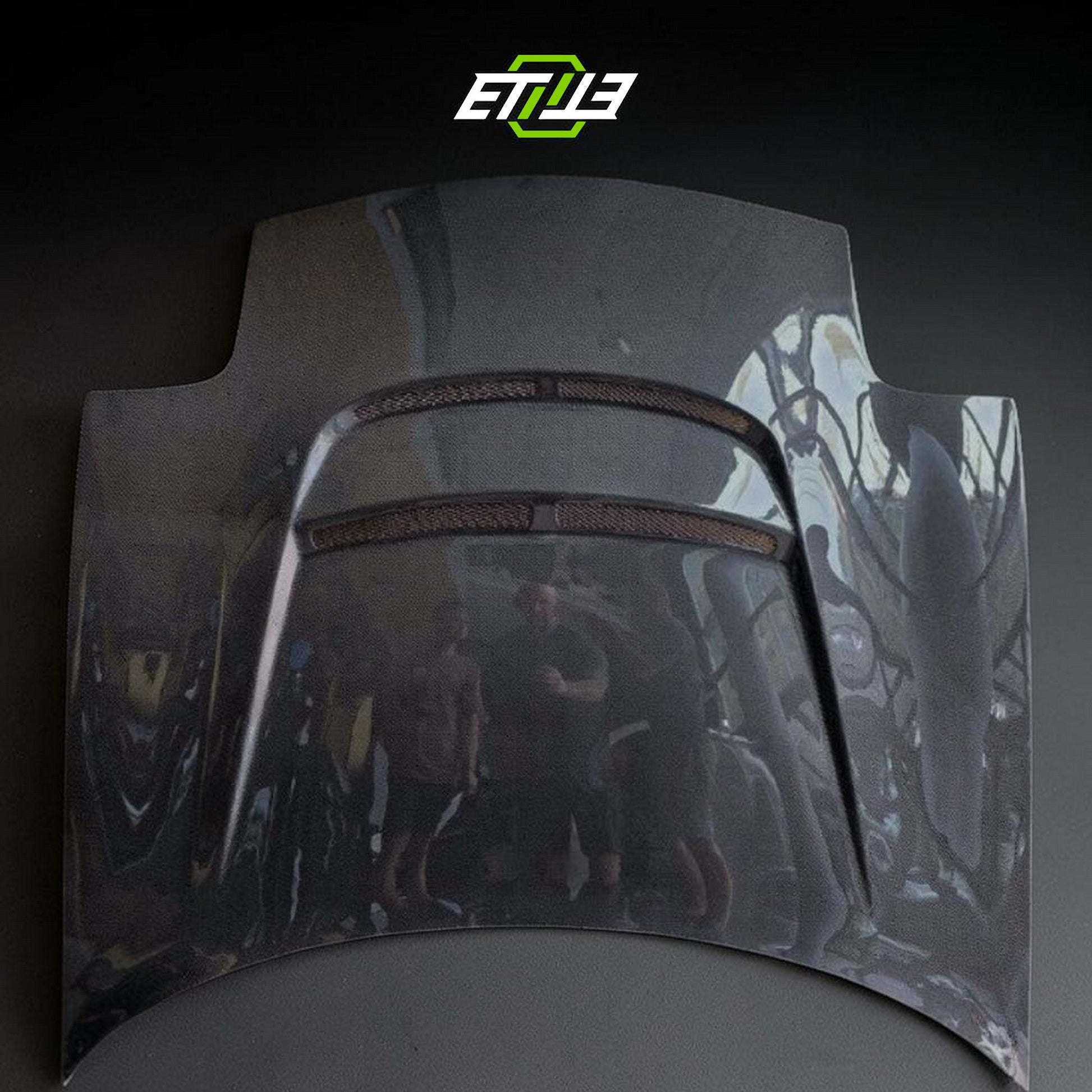 ETi Mazda RX-7 FD3S Suzuka Style Carbon Fiber Hood - 12