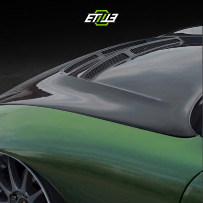 ETi Mazda RX-7 FD3S Suzuka Style Carbon Fiber Hood - 8