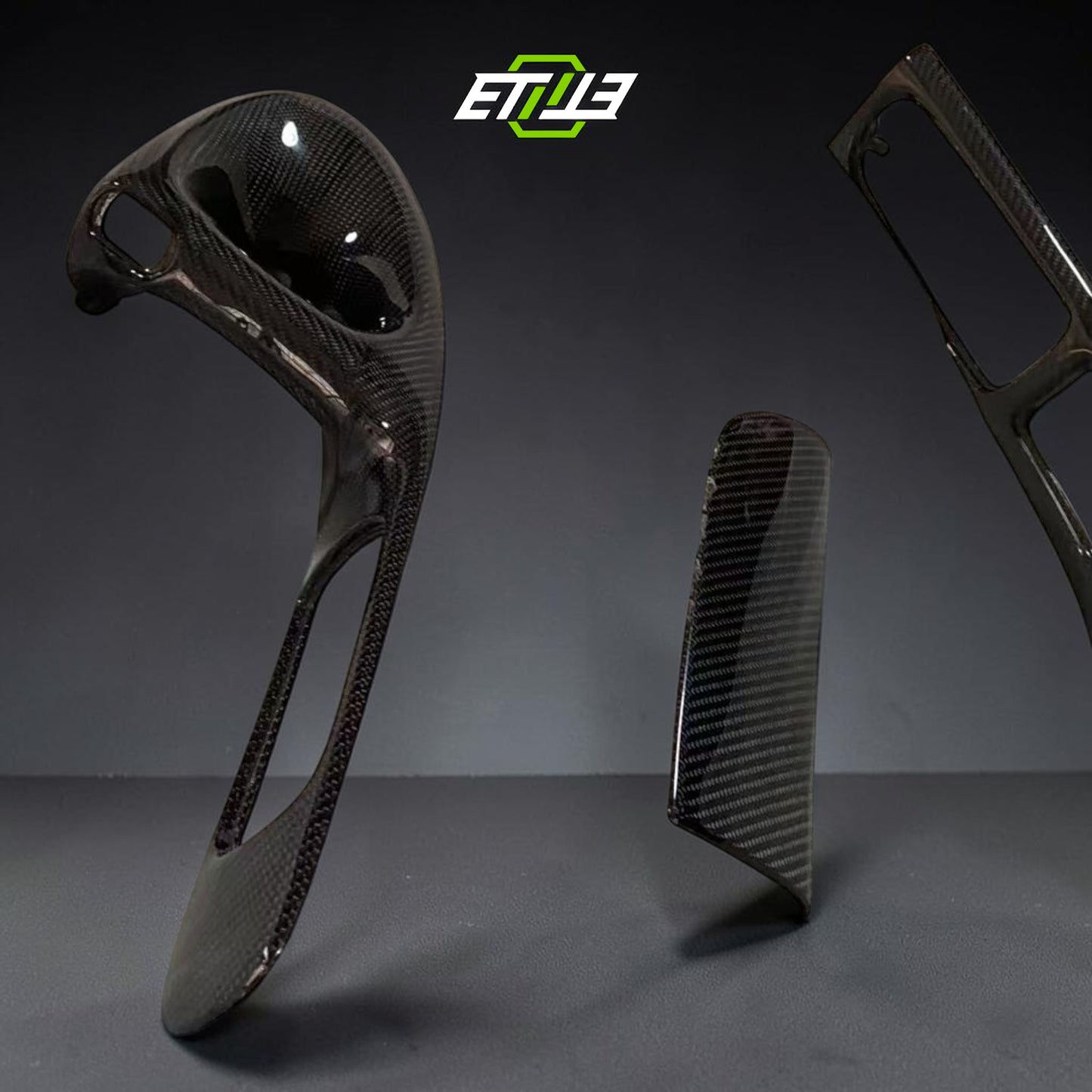 ETi Mazda RX-7 FD3S Carbon Fiber Door Trims - 2